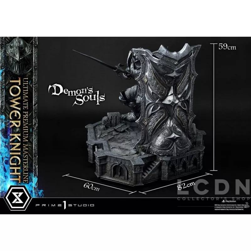 Demon&#039;s Souls Statue Tower Knight Deluxe Bonus 59cm