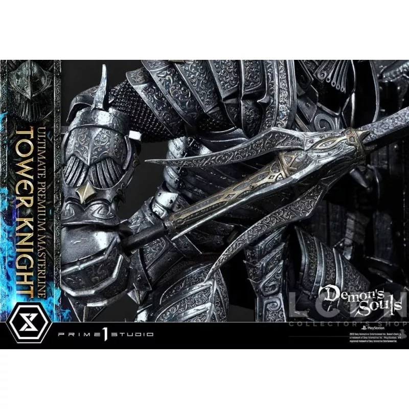Demon&#039;s Souls Statue Tower Knight Deluxe Bonus 59cm