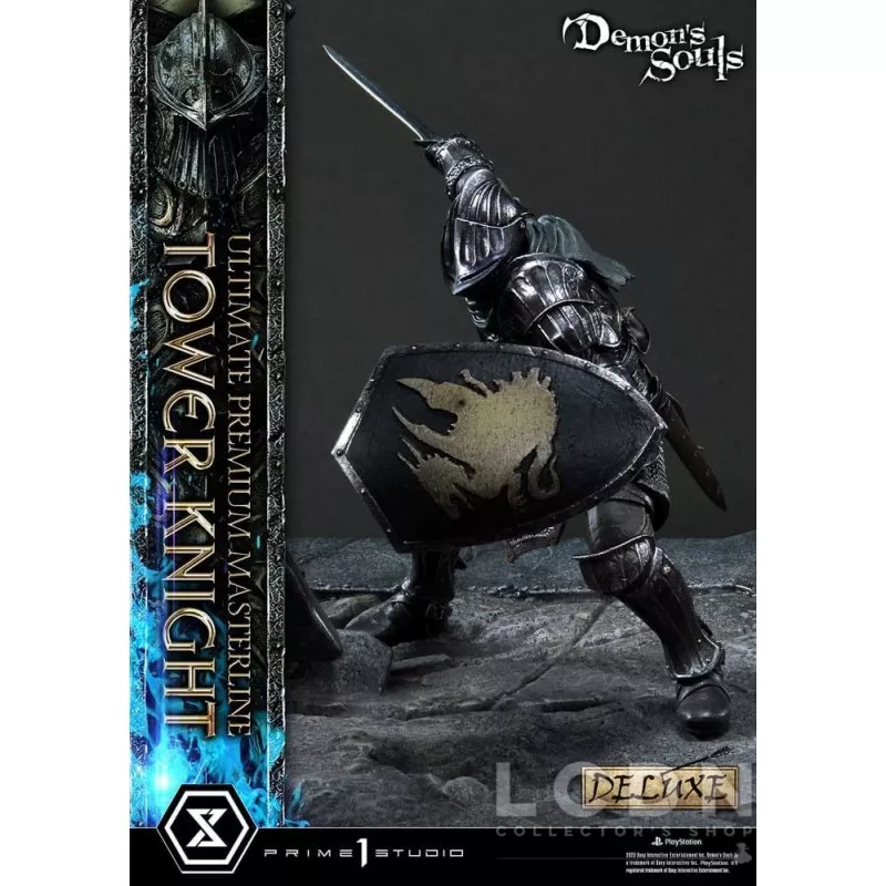 Demon&#039;s Souls Statue Tower Knight Deluxe Bonus 59cm