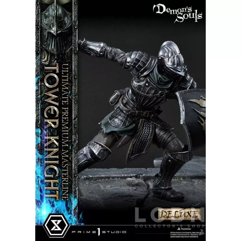 Demon&#039;s Souls Statue Tower Knight Deluxe Bonus 59cm