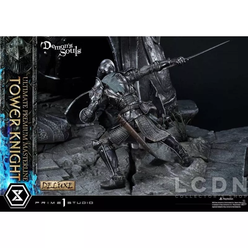 Demon&#039;s Souls Statue Tower Knight Deluxe Bonus 59cm