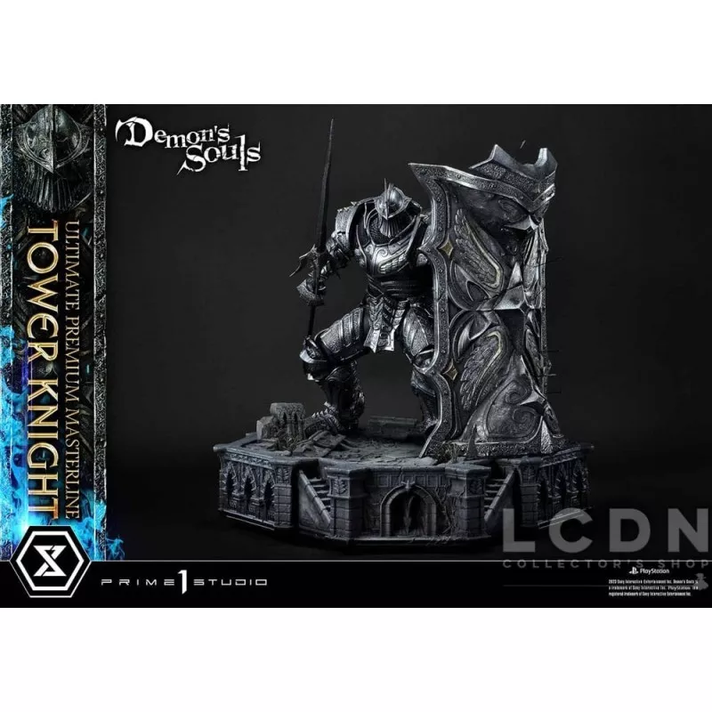 Demon&#039;s Souls Statue Tower Knight Deluxe Bonus 59cm