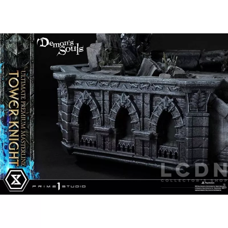 Demon&#039;s Souls Statue Tower Knight Deluxe Bonus 59cm