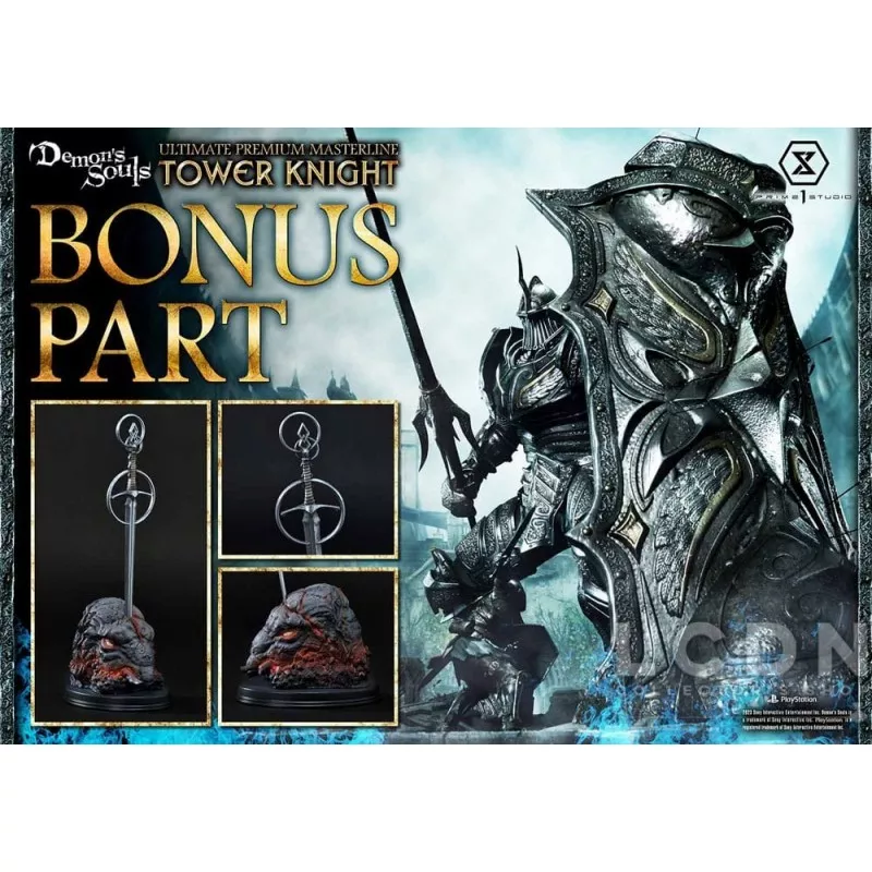 Demon&#039;s Souls Statue Tower Knight Deluxe Bonus 59cm