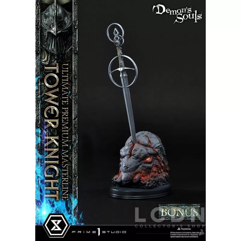Demon&#039;s Souls Statue Tower Knight Deluxe Bonus 59cm
