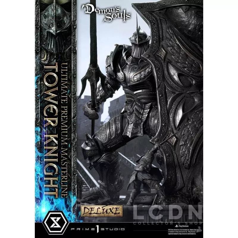 Demon&#039;s Souls Statue Tower Knight Deluxe Bonus 59cm