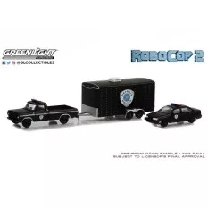 RoboCop 2 1979 Ford F-150 with 1986 Ford Taurus Detroit Metro West Police 1/64