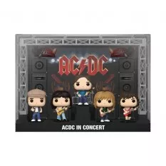 AC/DC Pack of 5 Figures POP! Moments DLX AC/DC in Concert EXCLUSIVE Vinyl Figure 10cm
