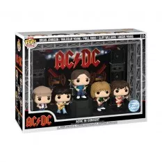 AC/DC Pack of 5 Figures POP! Moments DLX AC/DC in Concert EXCLUSIVE Vinyl Figure 10cm