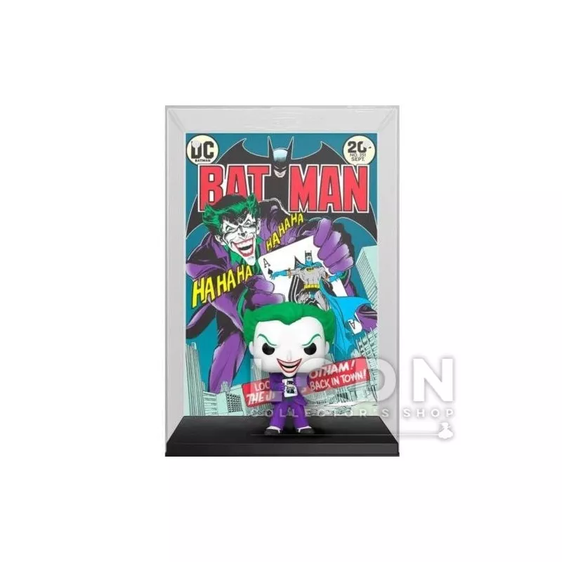 DC Comics POP! Comic Cover Joker Back in Town Vinyl Figure 10cm N°07