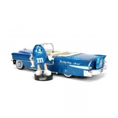 M&M's 1956 Cadillac Eldorado with blue figure 33726 1/24