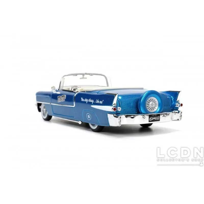 M&amp;M&#039;s 1956 Cadillac Eldorado with blue figure 33726 1/24