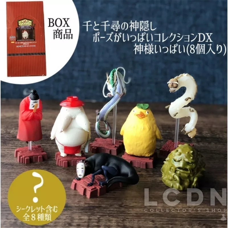 Studio Ghibli Spirited Away Box of 8 Figures Gods of Unabara Collection (Mystery Box)