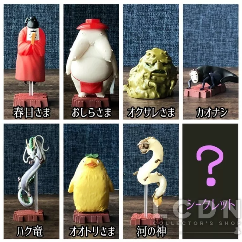 Studio Ghibli Le Voyage de Chihiro Boite de 8 Figurines Collection