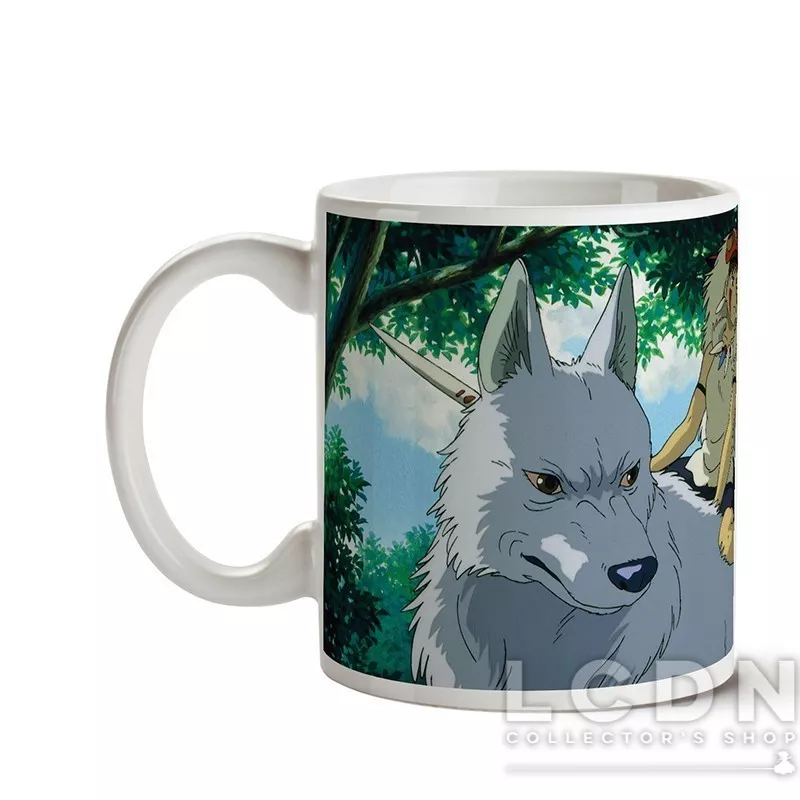 Ghibli Princess Mononoke Mug Mononoke and Moro 300ml