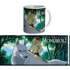 Ghibli Princess Mononoke Mug Mononoke and Moro 300ml
