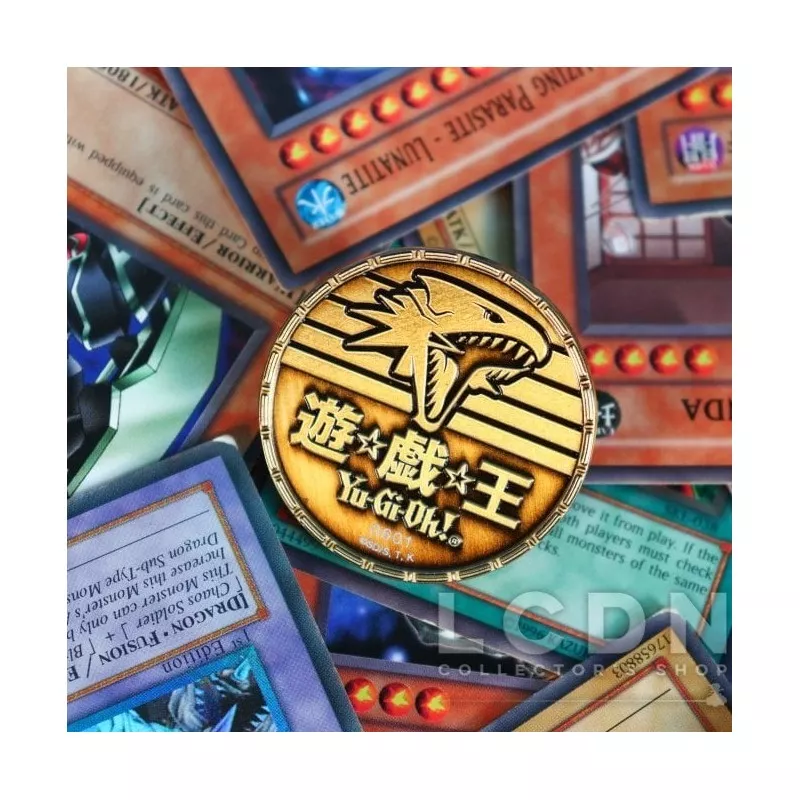 yugioh coin cards Yu-Gi-Oh! Limited Edition King of Games Collectible Coin – Fanattik Trade main image 0