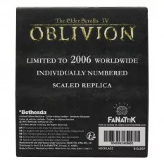 Elder Scrolls: Oblivion Pendant Amulet of Kings Limited Edition
