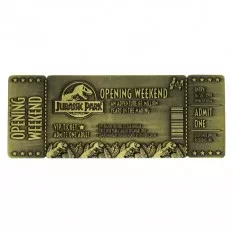 Jurassic Park Ticket Replica 30th Anniversary 19cm