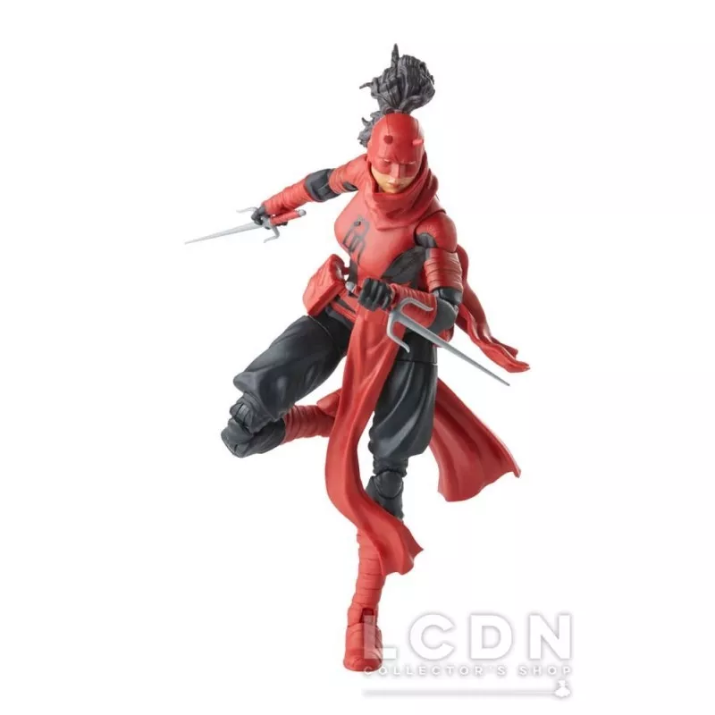 Spider-Man Marvel Legends Retro Collection Action Figure Elektra Natchios Daredevil 15cm