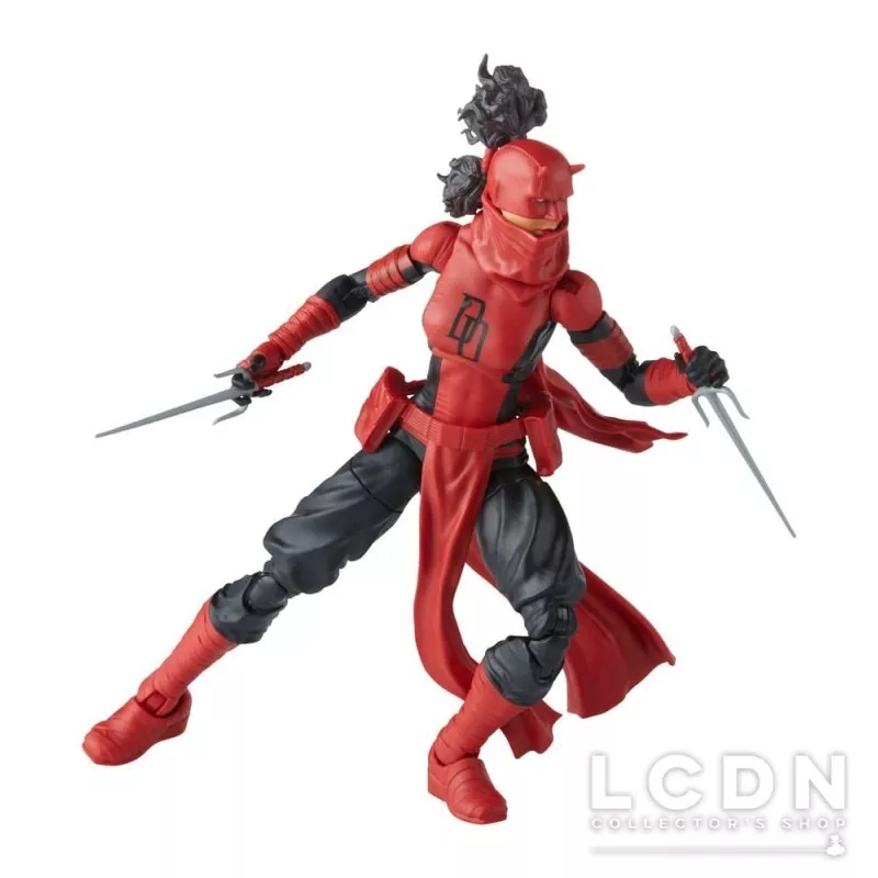 Spider-Man Marvel Legends Retro Collection Action Figure Elektra Natchios Daredevil 15cm
