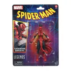 Spider-Man Marvel Legends Retro Collection Action Figure Elektra Natchios Daredevil 15cm