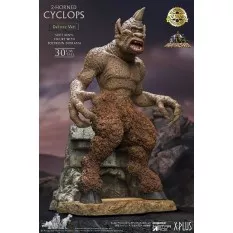 Le Septième Voyage de Sinbad Statue Ray Harryhausens Horned Cyclops Deluxe Version 32cm