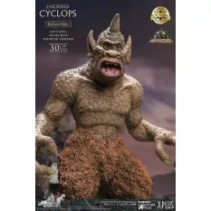 Le Septième Voyage de Sinbad Statue Ray Harryhausens Horned Cyclops Deluxe Version 32cm