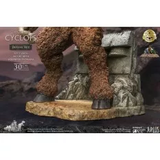 Le Septième Voyage de Sinbad Statue Ray Harryhausens Horned Cyclops Deluxe Version 32cm