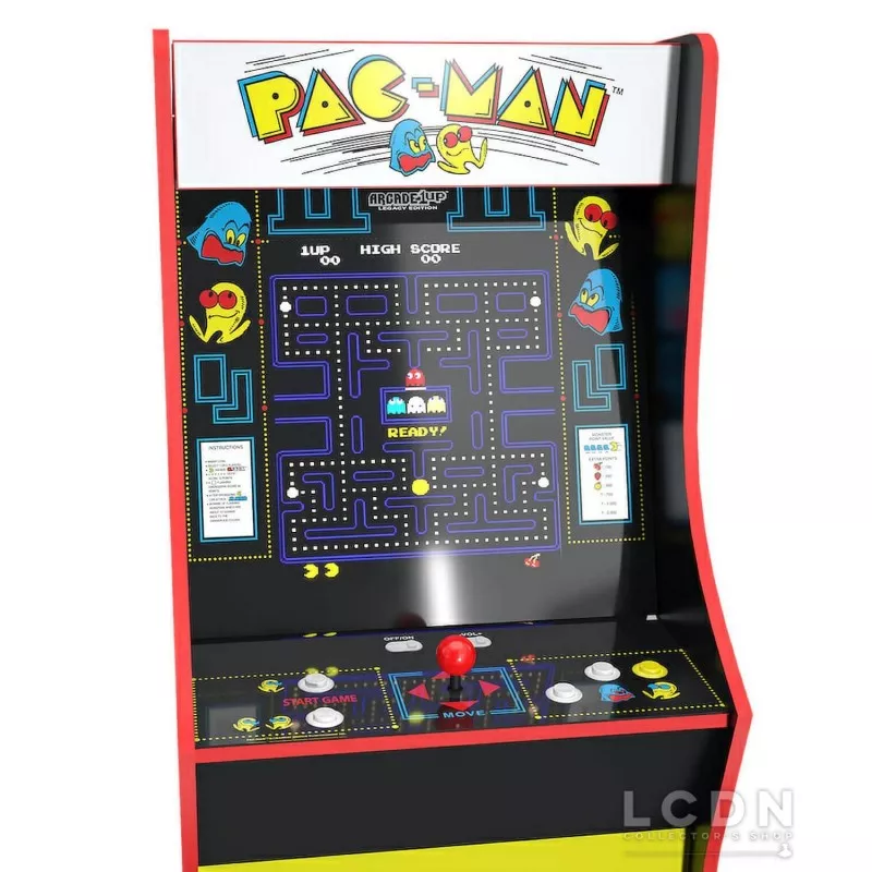 Pac-Man Bandai Namco Borne d&#039;Arcade 12-en-1 Legacy Arcade Machine Arcade1Up