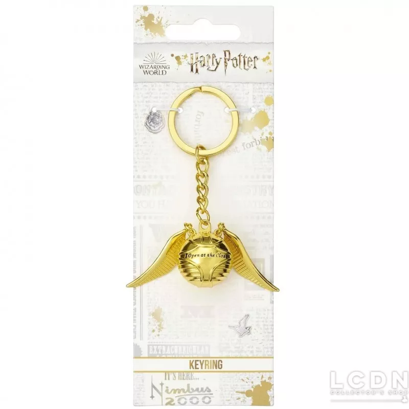 Harry Potter Porte-Clés Vif d&#039;Or 3D