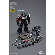 Warhammer 40k Action Figure 1/18 Raven Guard Intercessors Brother Colvane 12cm