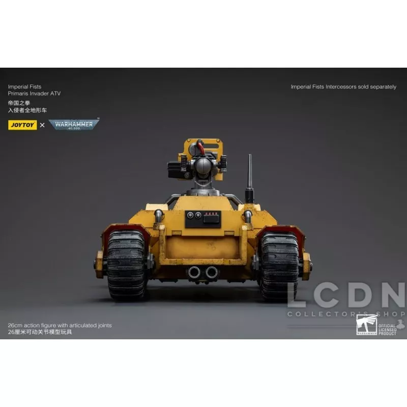 Warhammer 40k Véhicule 1/18 Imperial Fists Primaris Invader ATV 26cm