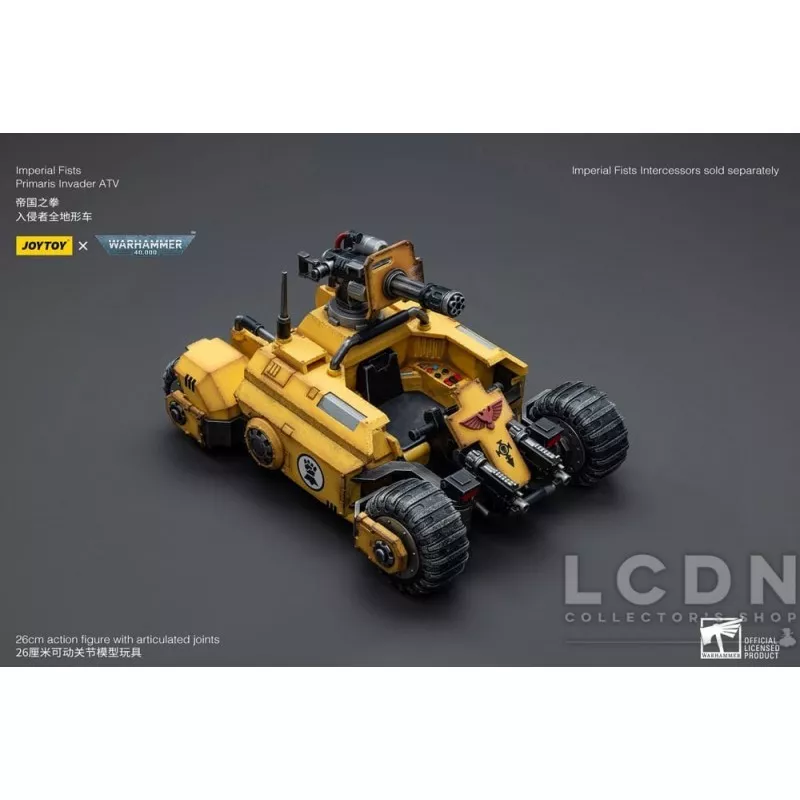 Warhammer 40k Véhicule 1/18 Imperial Fists Primaris Invader ATV 26cm