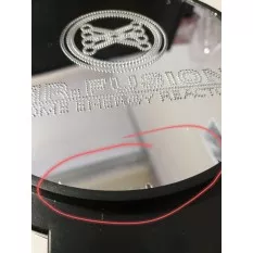 Retour vers le Futur II Magnetic Floating 1/20 DeLorean Time Machine 22cm (Modèle exposé)
