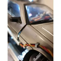 Retour vers le Futur II Magnetic Floating 1/20 DeLorean Time Machine 22cm (Modèle exposé)