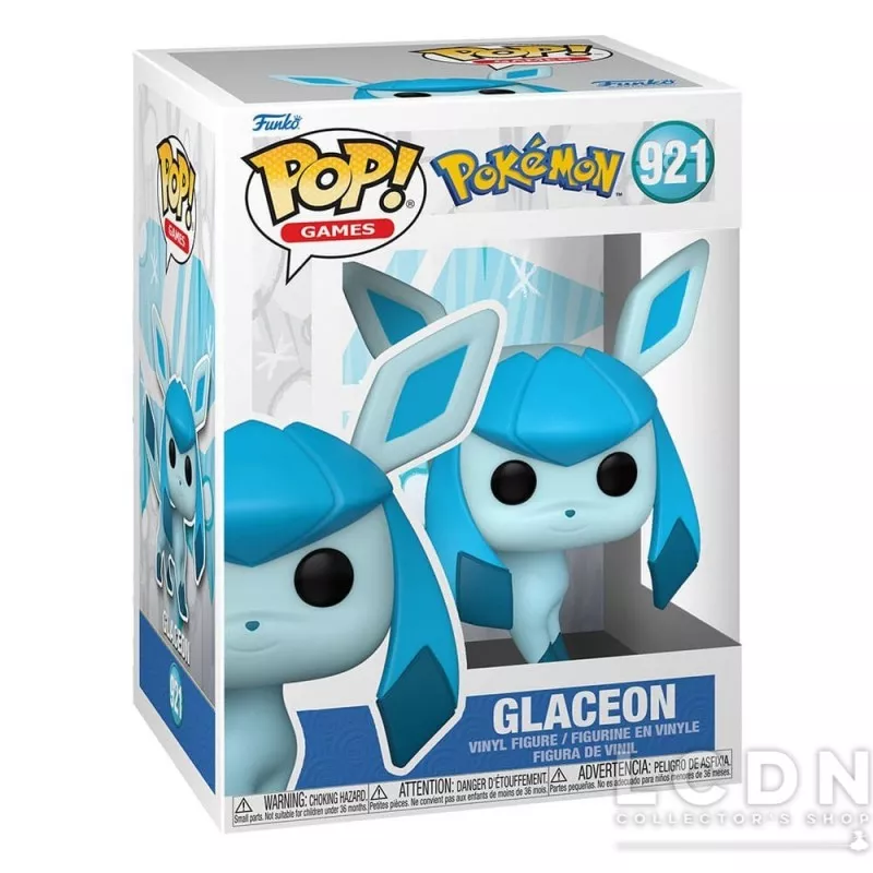 Pokémon POP! Games Givrali Glaceon (EMEA) Vinyle Figurine 10cm N°921