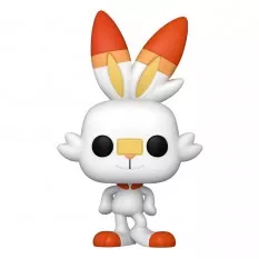 Pokémon POP! Games Flambino Scorbunny (EMEA) Vinyle Figurine 10cm N°922