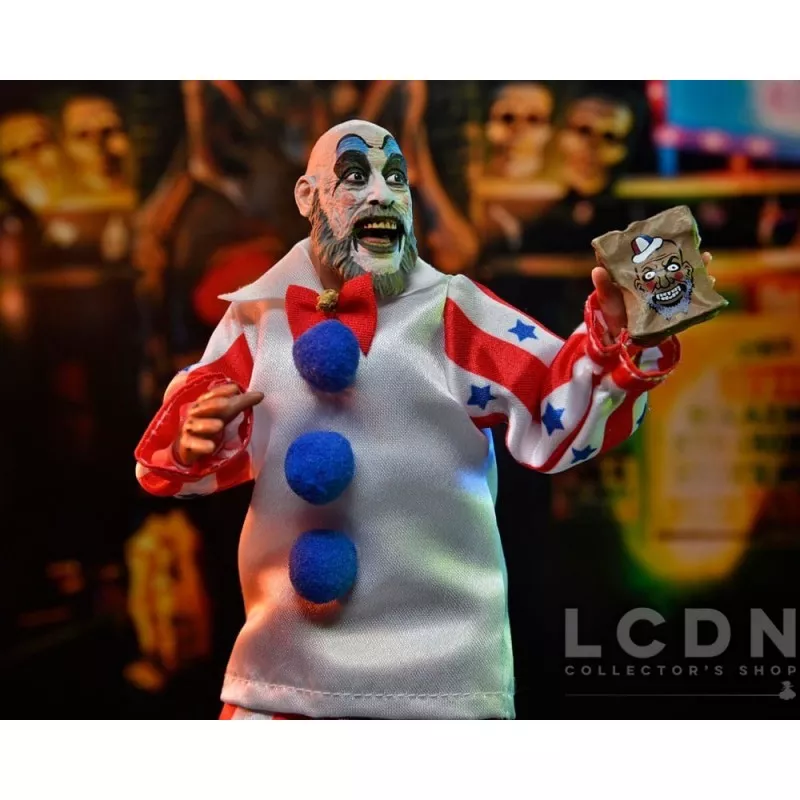 House of 1000 Corpses Action Figure Clothed Captain Spaulding 20cm