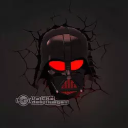 Star Wars Lampe Murale Darth Vader Head 3D Light 25cm