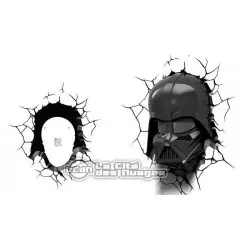 Star Wars Lampe Murale Darth Vader Head 3D Light 25cm