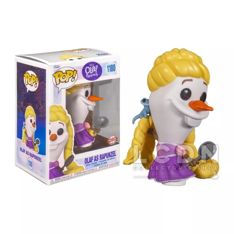 La Reine des Neiges POP! Disney Olaf en Raiponce Special Edition Vinyle  Figurine 10cm N°1180