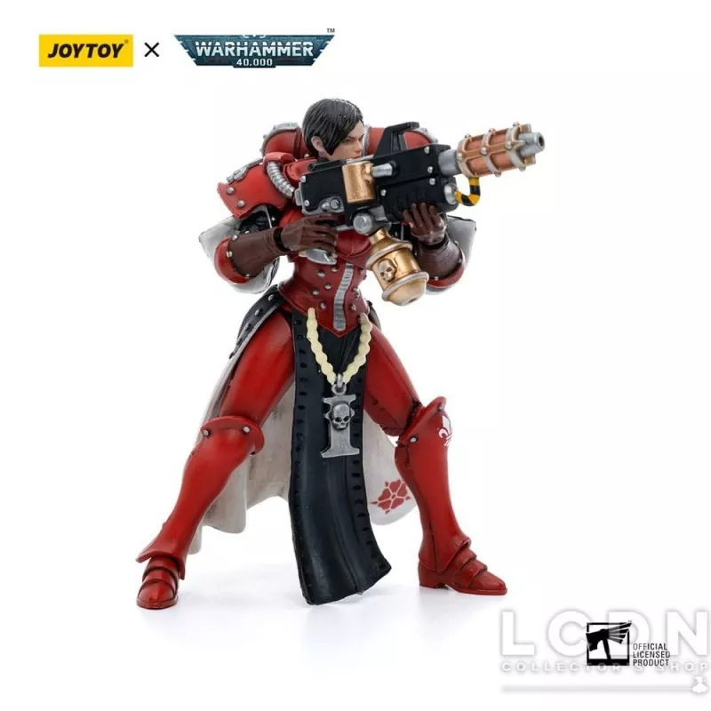 Warhammer 40k Action Figurine 1/18 Adepta Sororitas Battle Sisters Order of the Bloody Rose Sister Ignacia 12cm