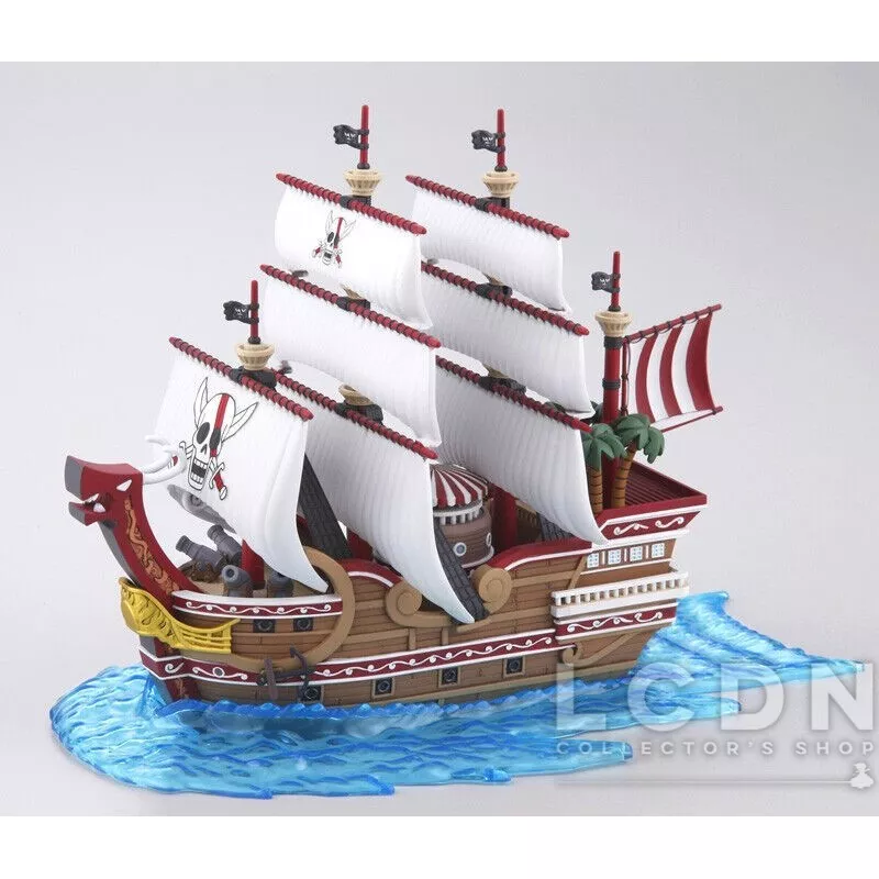 ONE PIECE Grand Ship Collection Red Force Ship PVC Model Kit 15cm