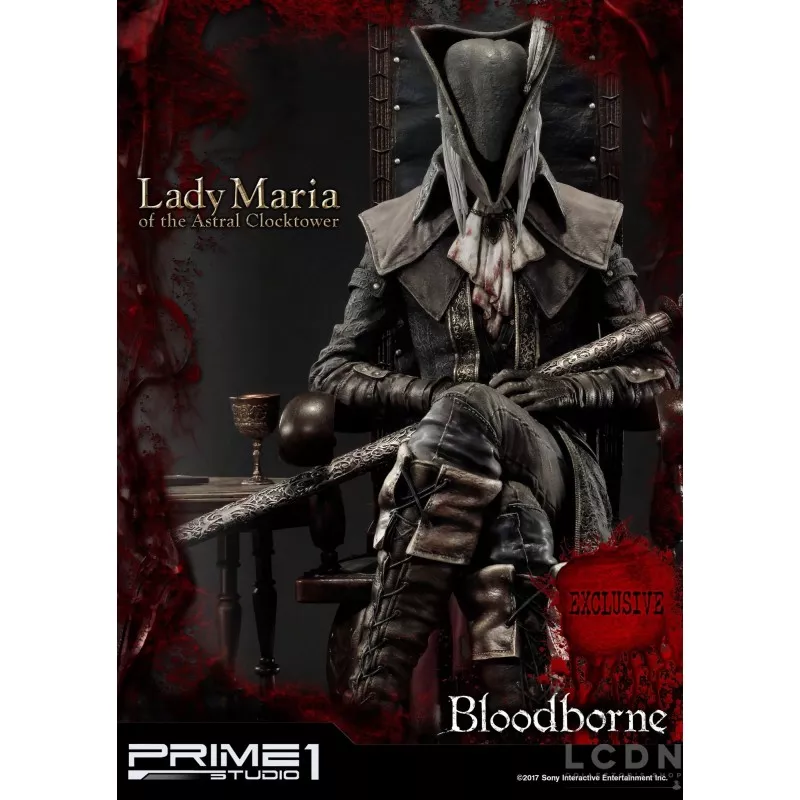 Bloodborne Statue 1/4 Lady Maria Exclusive 51cm (Neuf)