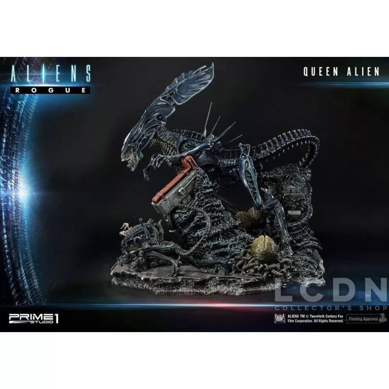 Aliens Premium Masterline Series Statue Queen Alien Battle Diorama 71 cm