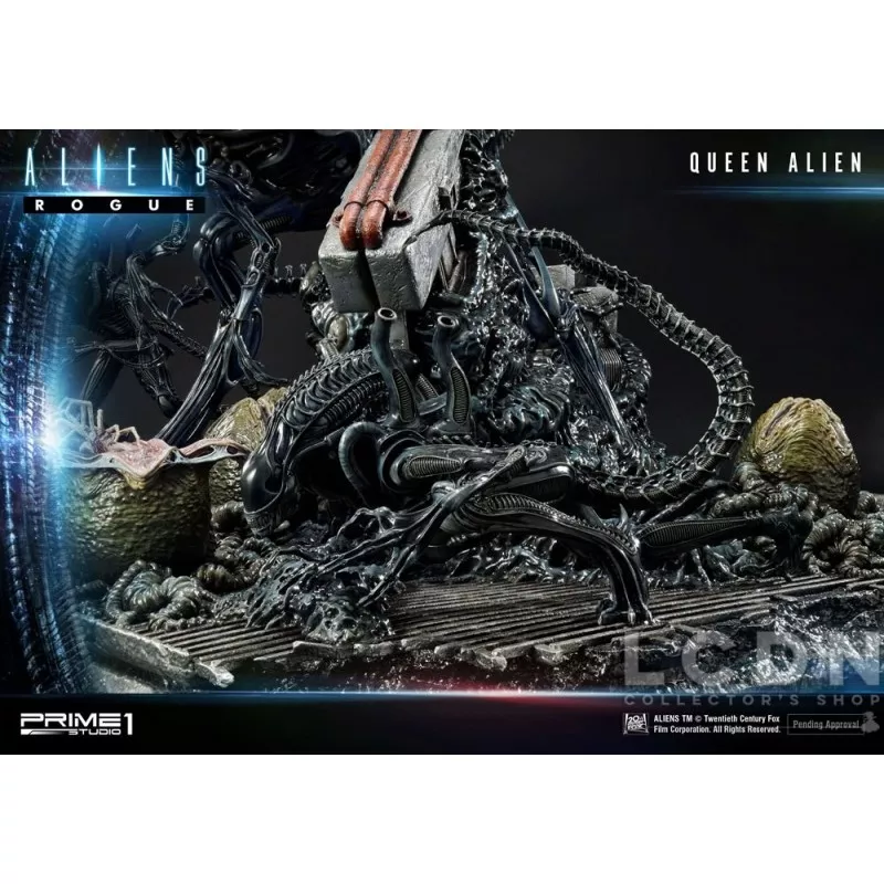 Aliens Premium Masterline Series Statue Queen Alien Battle Diorama 71 cm