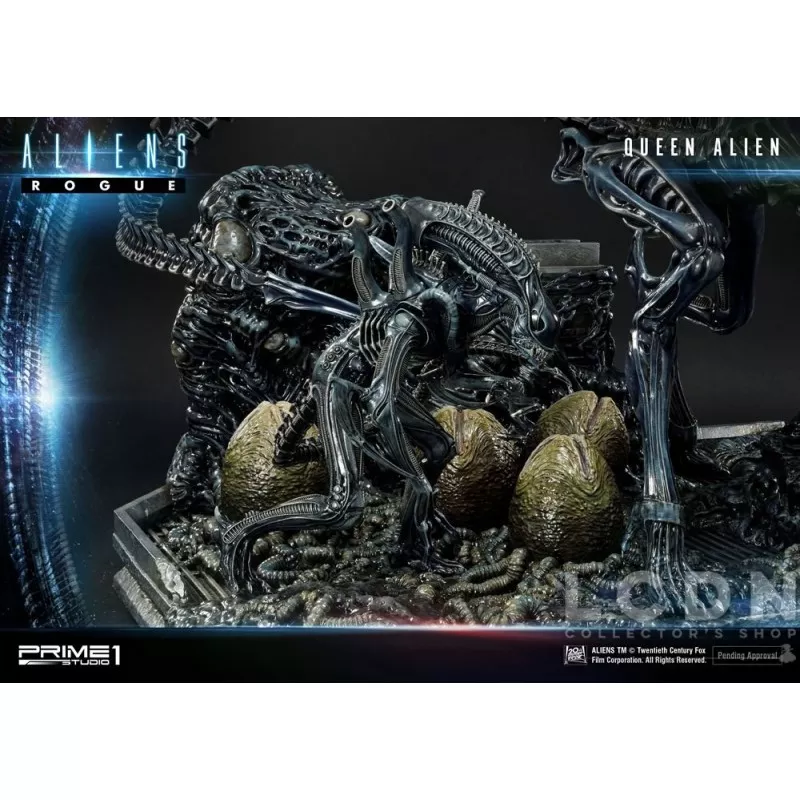 Aliens Premium Masterline Series Statue Queen Alien Battle Diorama 71 cm