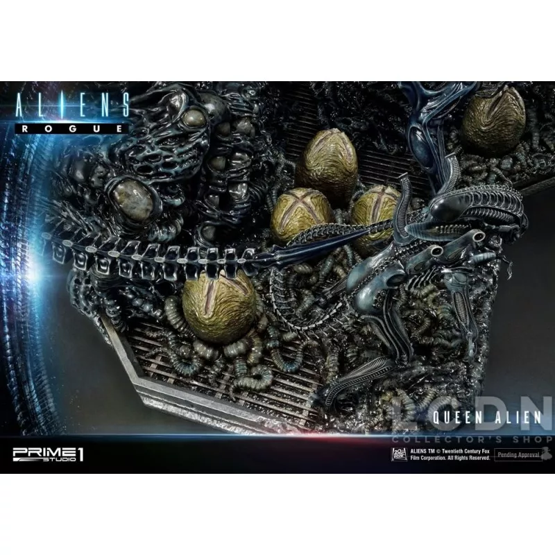 Aliens Premium Masterline Series Statue Queen Alien Battle Diorama 71 cm