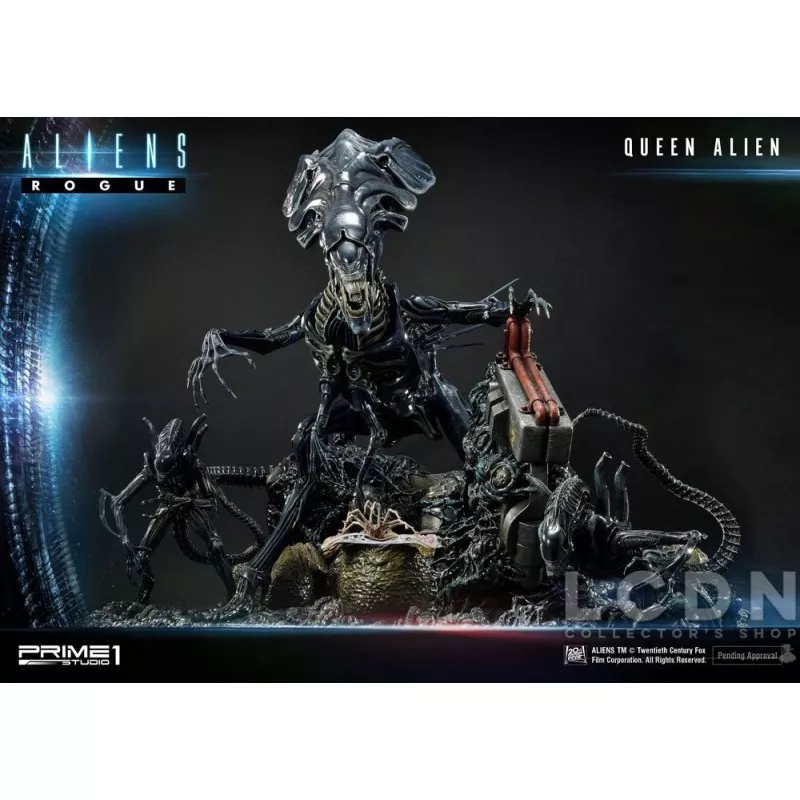 Aliens Premium Masterline Series Statue Queen Alien Battle Diorama 71 cm